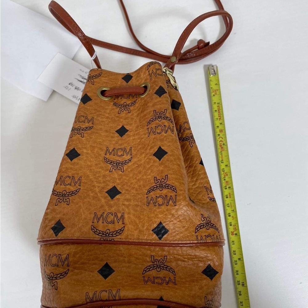 MCM small bucket crossbody bag in good condition. I don't accept offers/app fees